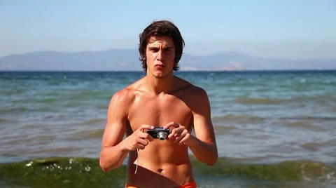 The Beach Boy Stock Footage 10582286