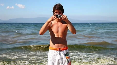 The Beach Boy Stock Footage 10582364