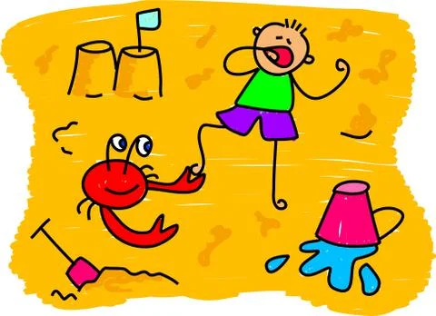 Beach Boy Stock-Illustration