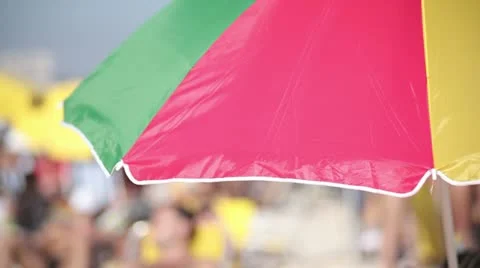On the beach. Brazil. Stockbeeldmateriaal 12518653