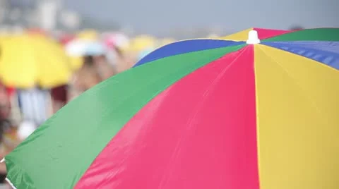 On the beach. Brazil. Stockbeeldmateriaal 12518801