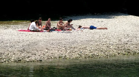 Beach break Video stock 886387