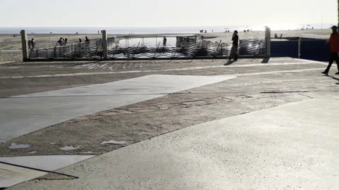 Beach Bridge Video stock 149477935