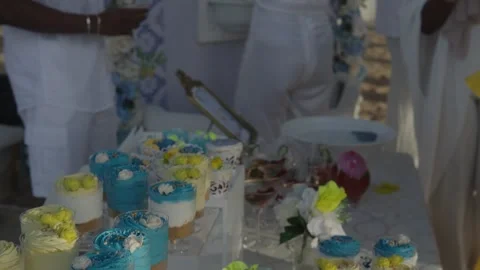 Beach Brunch Vídeos de archivo 275152220