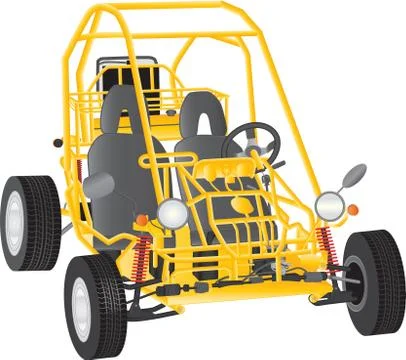 Beach Buggy Stock Illustration