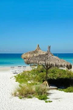 Beach Cabana Stock Photos