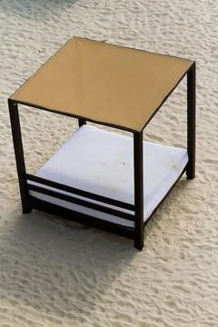 Beach cabanas Stock Photos