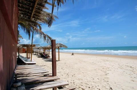 Beach cacimbinhas pipa.jpg Stock Photos