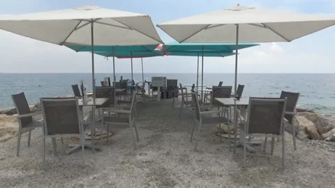 Beach cafe Stock Footage 132982863