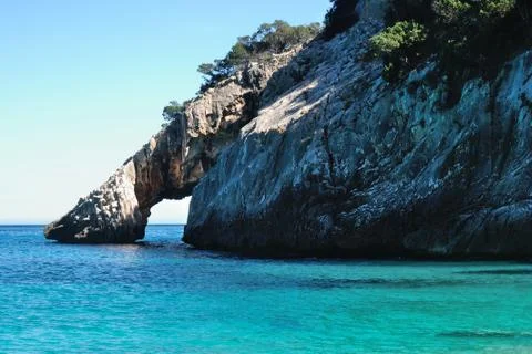Beach of Cala Goloritzè Stock Photos