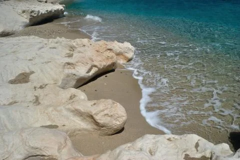 Beach of Cala Luna Фото