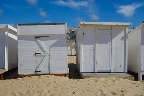 Beach in calais Foto stock