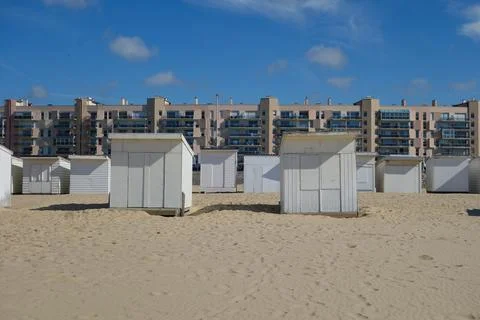Beach in calais Foto stock