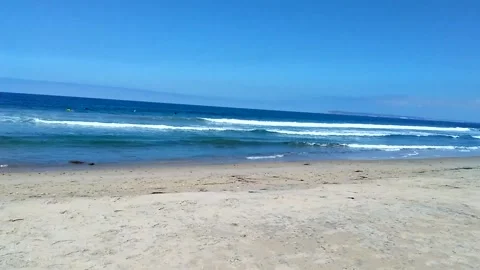 Beach in California Stock Footage 332905341