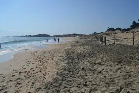 Beach of Campana Foto stock
