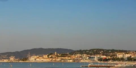 Beach cannes Stock Photos