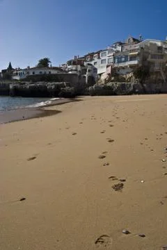 Beach in Cascais Stock Photos