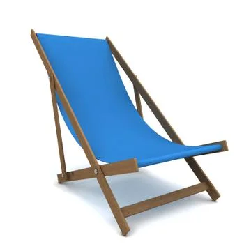 Beach chair Stock Illustration