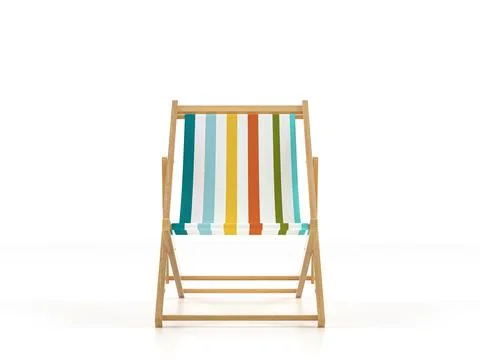 Beach chair Stock Illustration