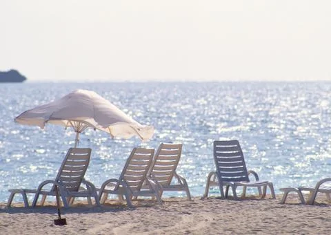 Beach Chair Stock Photos