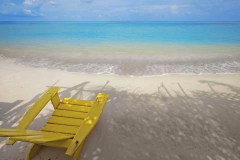 Beach chair Stock Photos