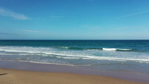 Beach Chiclane Spain Video stock 114393956
