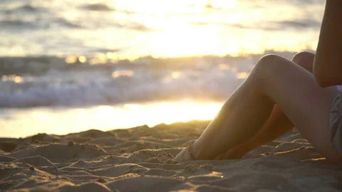 Beach chill out Video stock 77701116