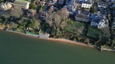 Beach in the city Stock Footage 261084789