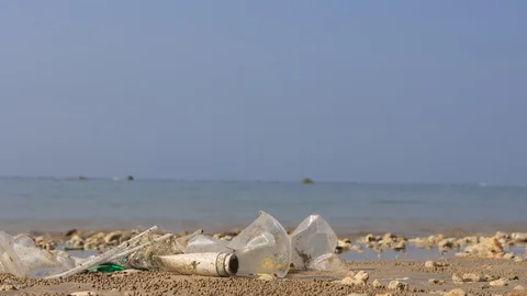 Beach cleanup Stock-Footage 122720437