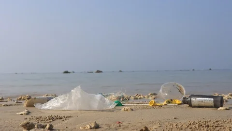 Beach cleanup Stock-Footage 122720557