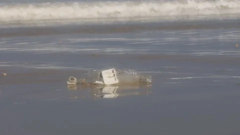 Beach cleanup Stock Footage 129298952