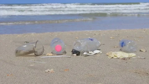Beach cleanup Stock Footage 133020774
