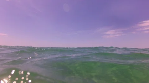 Beach, clear crystal water Stock Footage 95926745