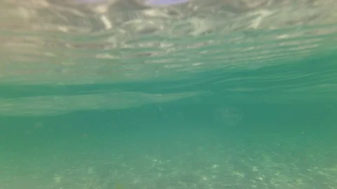 Beach, clear crystal water Stock Footage 95926771
