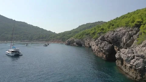 Beach cliffs Stock Footage 251146334