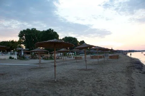 Beach closed 写真素材