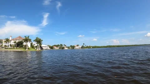 Beach, Clouds, Boating, Timelapse Stock Footage 310804335