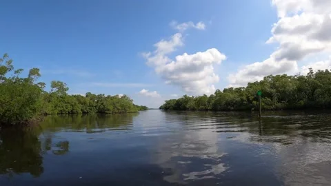 Beach, Clouds, Boating, Timelapse Stock Footage 310804337