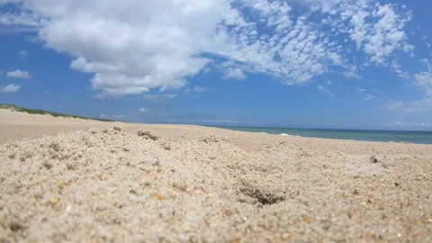 Beach Clouds Time Lapse Stock Footage 169553077