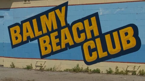 Beach Club Stockbeeldmateriaal 10749168