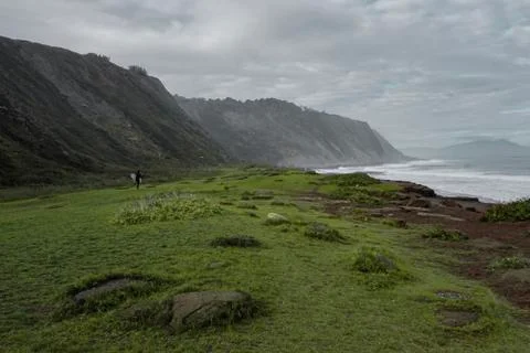 The beach in the coast Stock Photos
