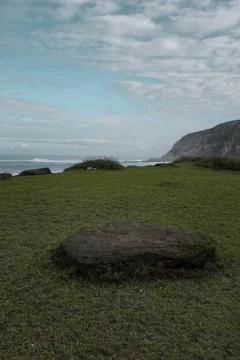 The beach in the coast Stock Photos