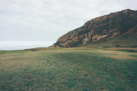 The beach in the coast Stock Photos