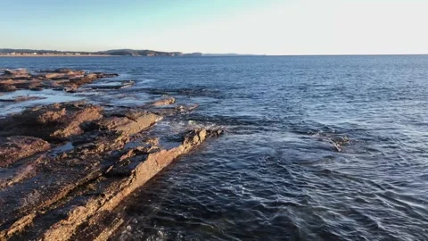 Beach coastline Stock Footage 141119701