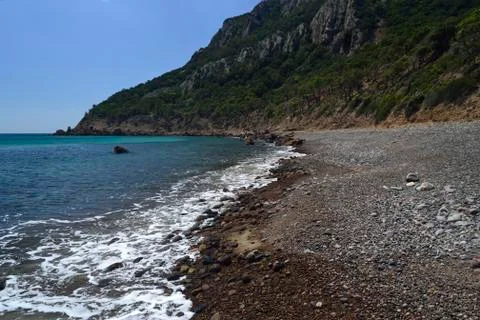 Beach of Coccorocci Foto stock