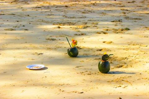 Beach cocktail Stock Photos