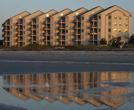 Beach condo Stock Photos