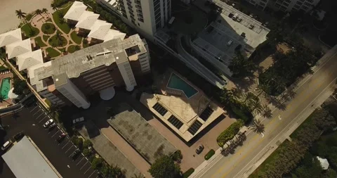 A Beach condominium in pompano beach florida Stock Footage 155458300