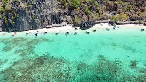 Beach (Coron - Philippines) Stock Footage 278233611