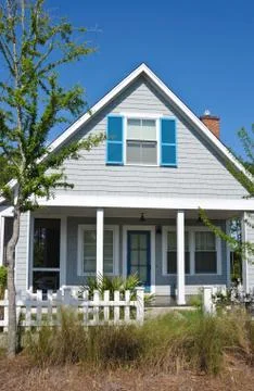 Beach Cottage Stock Photos